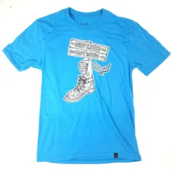 Drop Knees Not Bombs - T-Shirt - Light Blue