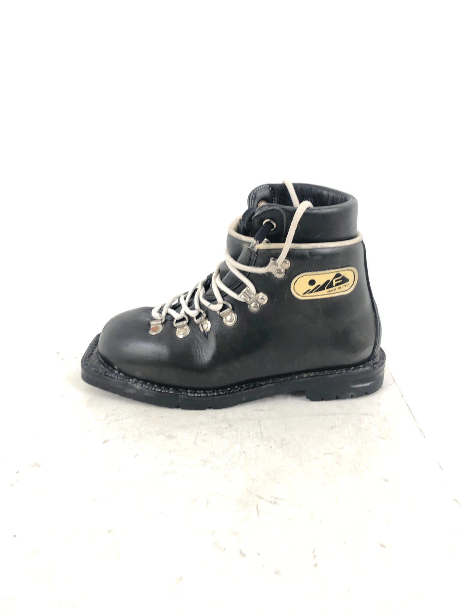 Size 4 Fabiano Double Leather Boots (Used) 4 Size 4 Fabiano Double Leather Boots (Used) - Image 2