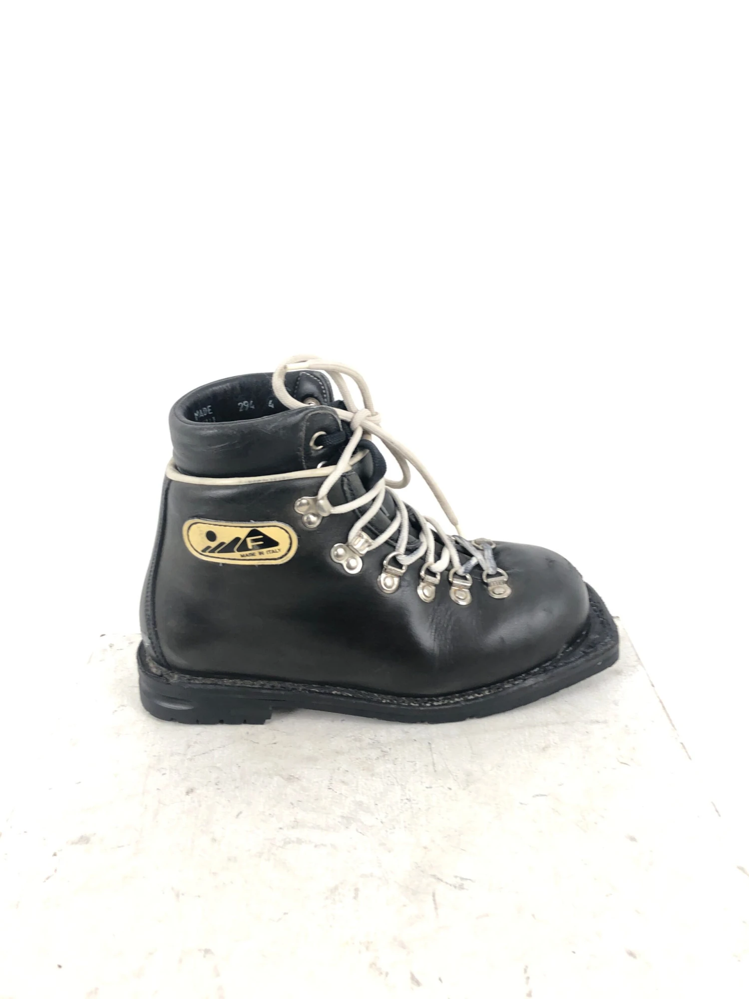Size 4 Fabiano Double Leather Boots (Used) 6 Size 4 Fabiano Double Leather Boots (Used) - Image 4