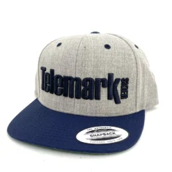 Snapback Flatbrim Hat -Rottefella Sales Shop NavyHeather snapback