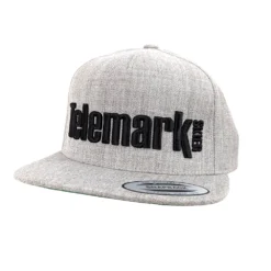 Snapback Flatbrim Hat -Rottefella Sales Shop TS flatbrim Heathergrey