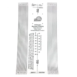 Clear Plastic Mounting Template