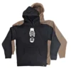 Tele Stomp - Hoodie -Rottefella Sales Shop Telestomp hoodie brownandblack